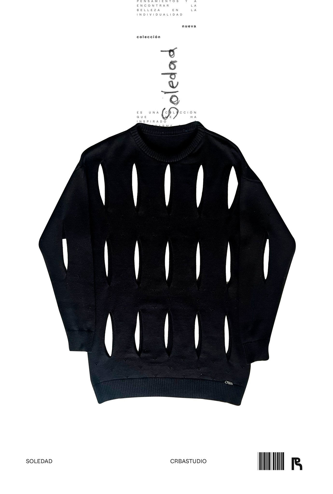 Vestido Pétalos de la Curuba - C R B A ® s t u d i o - vestido Negro // Pétalos de la Curuba - C R B A ® s t u d i o - - S - M - - Vestido Pétalos de la Curuba